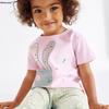 Littlebuddy Summer Kids T-Shirt Set 2-7 Years Old, 2-Piece Outfit, Round Neck Short Sleeve