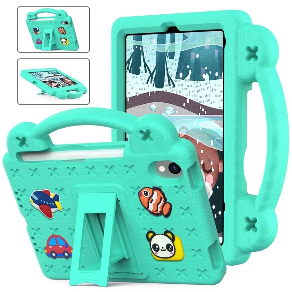 Pour iPad Mini 6 6ème Génération Coque Sécurité Enfants EVA Dessin Animé Housse Tablette Air 11 10.9 mini 7 5 4 3 2 1 Support Antichoc Coque For iPad Mini 4 2015