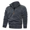 Cotton Washed Retro Men's Autumn Jacket Casual Loose Cover Men's Stand-up Collar Men's Clothing
