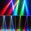 4 IN 1 Beam Effect Super Moving Head Light With Laser Stage Remote DMX Sound Control DJ Discos Show Bar Party Effect Lights