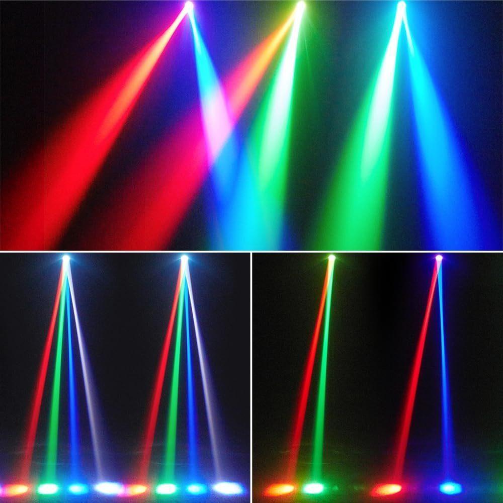 4 IN 1 Beam Effect Super Moving Head Light With Laser Stage Remote DMX Sound Control DJ Discos Show Bar Party Effect Lights