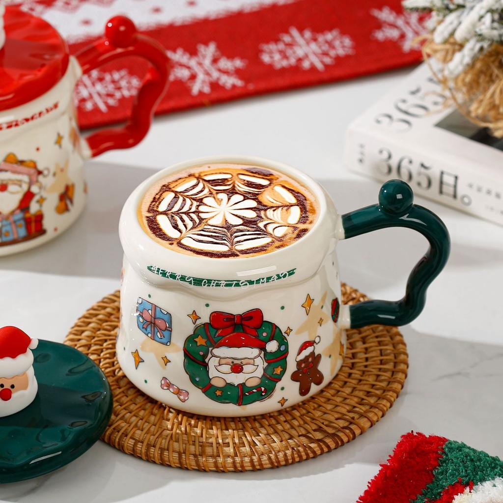 Christmas Gift High Value Mug Souvenir Birthday Gift Design Cup Ceramic Christmas Coffee Cup