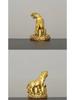 Complete Set of Brass and Copper Chinese Zodiac Ornaments: Rat, Ox, Tiger, Rabbit, Dragon, Snake, Horse, Sheep, Monkey, Rooster, Dog, Pig.