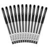 M&G Black Crystal Pull-Cap Gel Pens