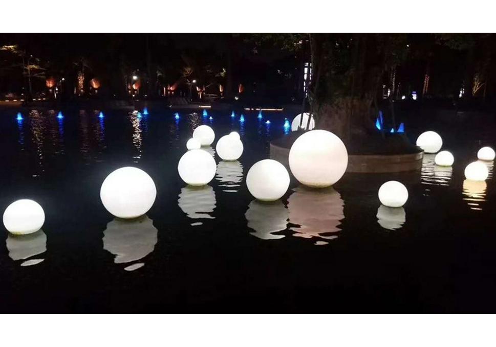 LED Waterproof Solar Luminous Ball Light for Outdoor Lawn, Garden, Beach, and Landscape Decor