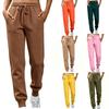 Women's Mid Rise Drawstring Joggers Loose Fit Jogger Pants Casual Sweatpants