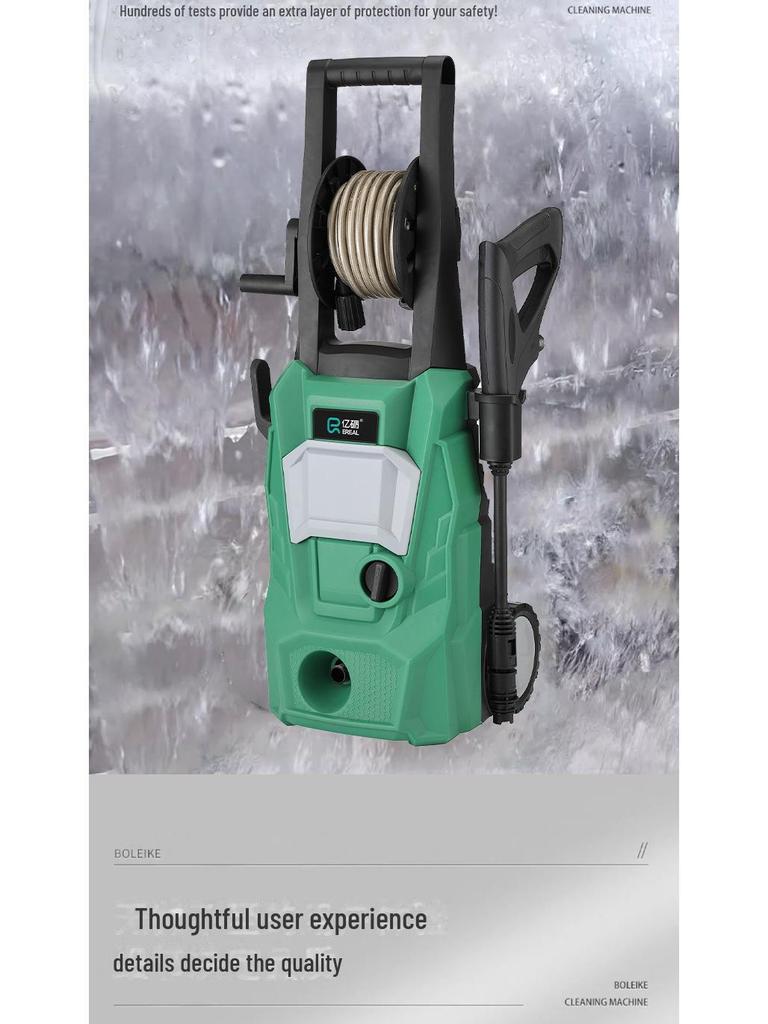 Mașină de spălat auto compactă de înaltă presiune - pompă de curățare portabilă și puternică