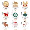 YT zinc alloy oil dripping small pendant, bracelet pendant, Christmas zinc alloy small size pendant