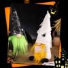 Witch Bat Facelesses Old Man Doll for Home Decoration Stylish Halloween Theme Accessories Festives Party Ornament