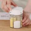 Kitchen Gadget Set, Kitchen Spice Organizer Jar, Plastic Spice Container Set, Salt and Pepper Shakers