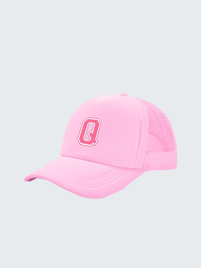 Alphabet Sun Hat Men And Women Couple Embroidery Alphabet Fashion Street Baseball Cap
