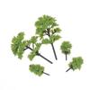 Simulation Mini Green Tree Model Dollhouse Railway Street Scene Decor Ornaments Dollhouse Micro Landscape Garden Ornament