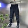 Winter New Fashion Simple Light Luxury Personalized Men's Straight Casual Pants Personality Versatile Trend Minimalist