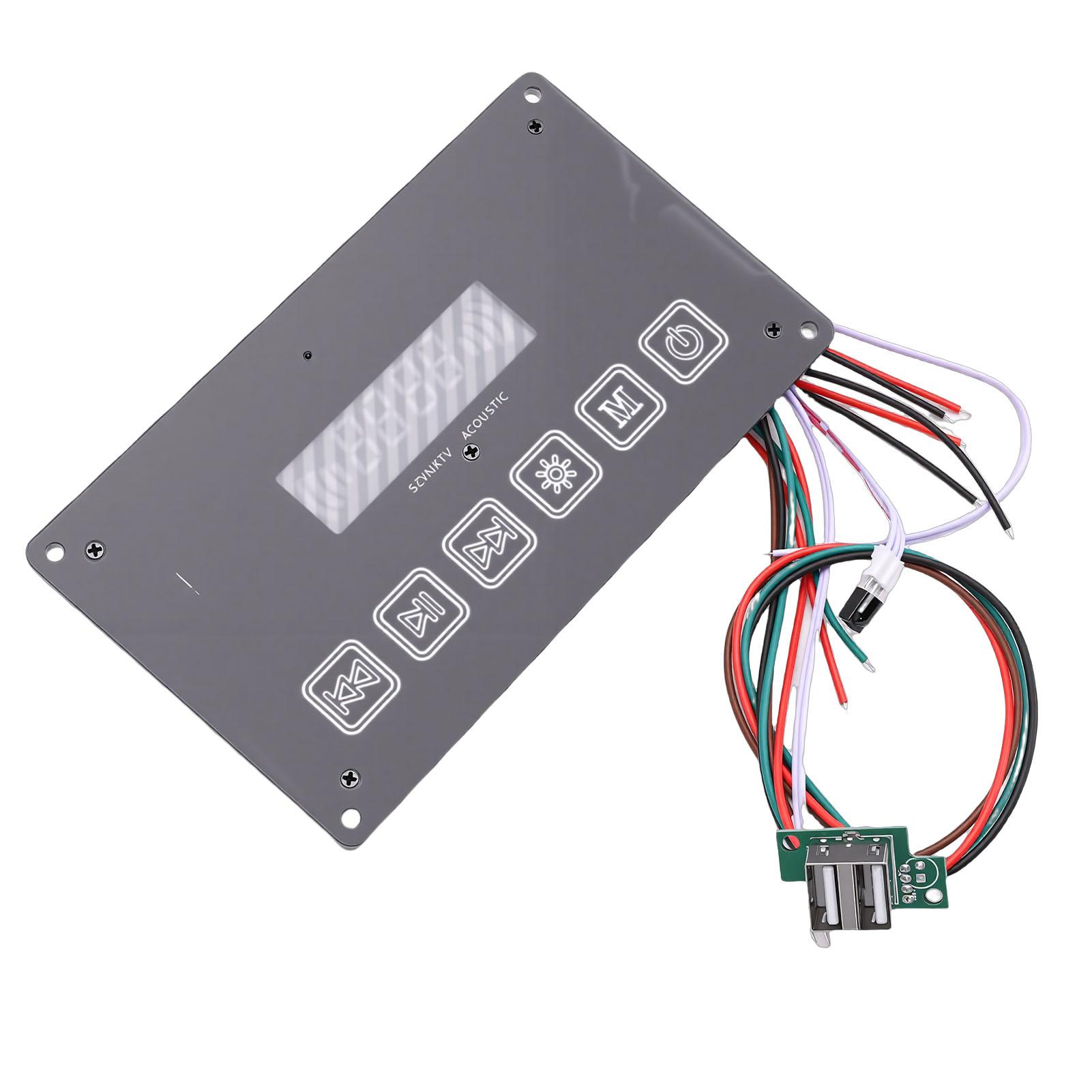 

Bluetooth Decoding Board with 6 Touch Keys Multifunctional Stereo Player Decoder Board for LED Light