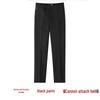 Women's High-Waist Straight-Leg Suit Pants