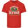 An Old Unisex With a Tractor Farmer Funny Unisexs Light Cotton TShirt