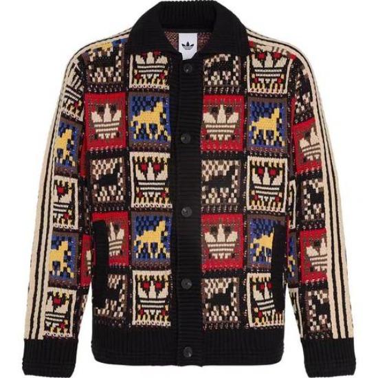 

Adidas Originals CRAFTED JACKET SWEATER CNY Год Лошади KR2801 Азиатский размер S разноцветный