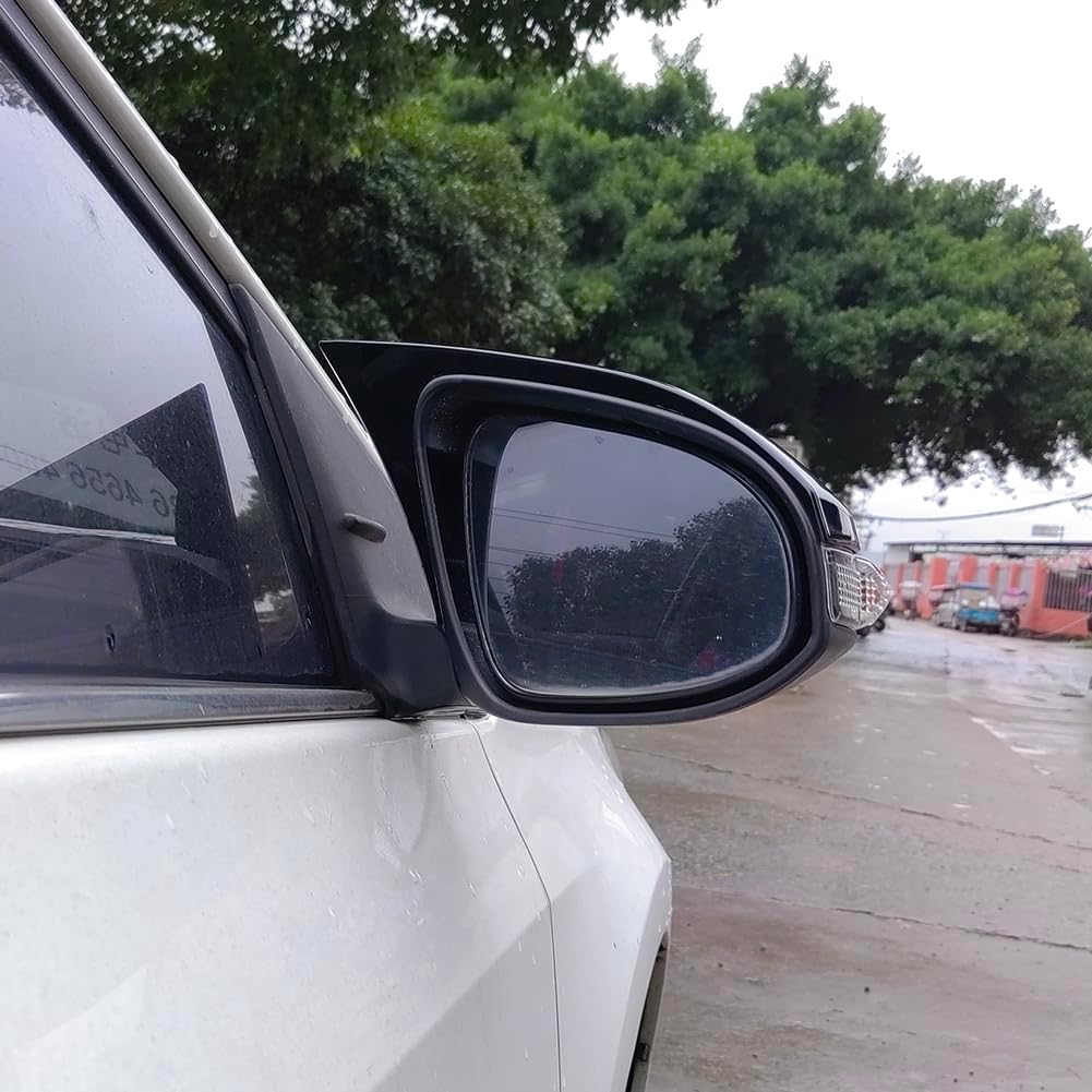 Glossy Black Exterior Side Mirror Cover Door Rear View Mirror Caps Trim Accessories for Toyota Corolla 2014-2018, Camry 2013-2017, CHR 2018-, Venza