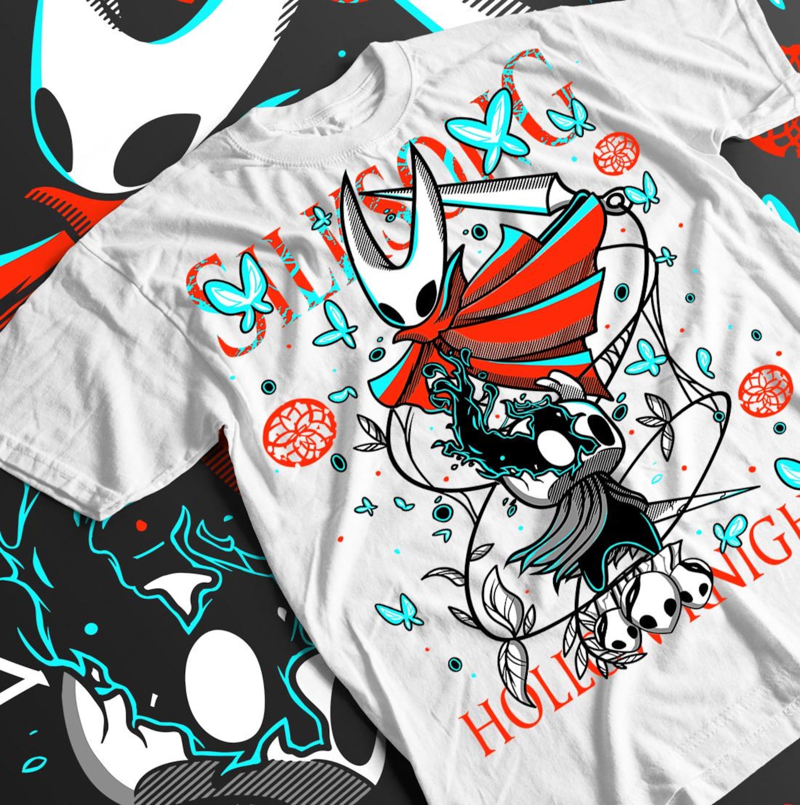 Hollow Knight Silksong Vintage Shirt, Hornet Silksong Shirt, Bug Warrior Indie Game Tee S
