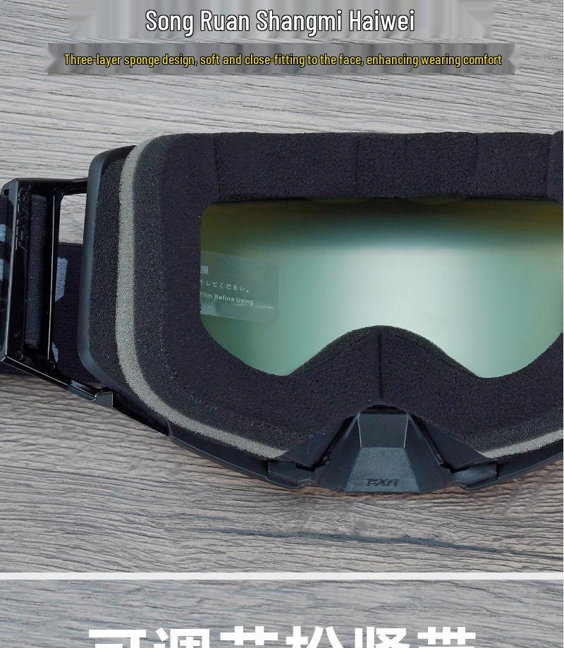 Neue FXR Doppelschicht-Anti-Fog-Brille für Offroad, Mountainbiking und Skifahren.