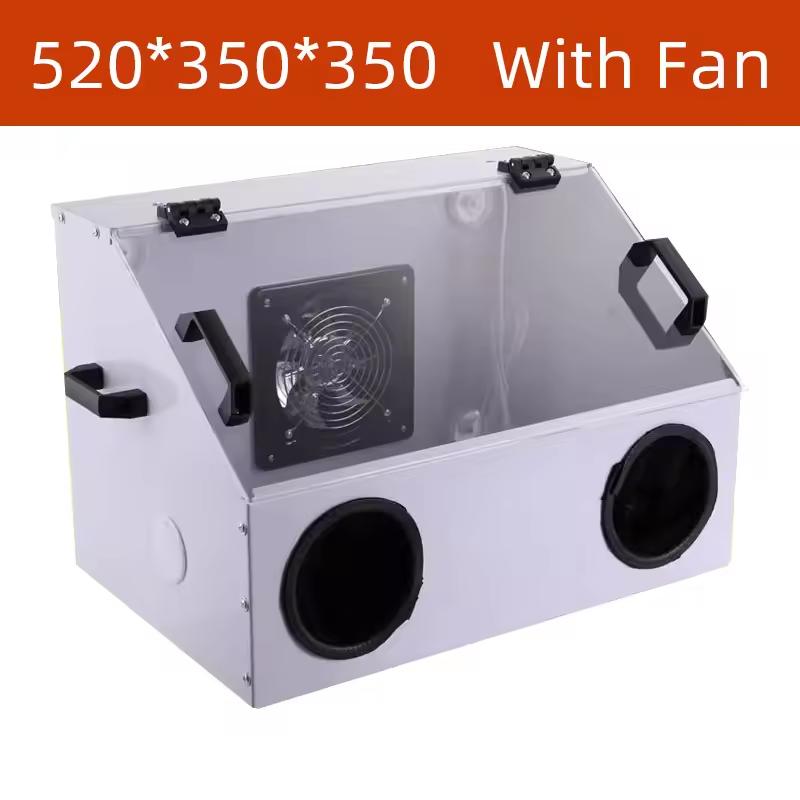 Table Grinder Dust Box Amber Jade Carving Buddha Bead Polishing Machine Electric Grinding Spray Paint Acrylic Dust Cover