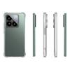 For Xiaomi 14T Pro Clear TPU Case WANLONFENG TM Series 2.0mm Phone Back Cover