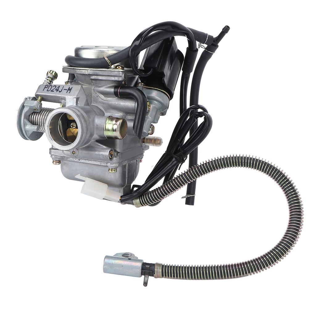 Motorcycle ATV Carb Carburetor Replacment with Oil Pipe for 4 Stroke GY6 125 150CC Engine