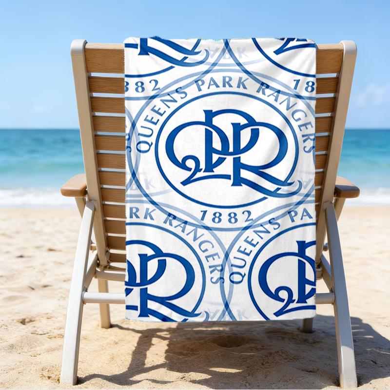 Queen's Rangers Wappen Strandtuch - Weiche, Saugfähige Mikrofaser, Leicht, Ideal für den Strand, Partys, Reisen, Camping Fanartikel