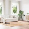 VidaXL Shaggy Rug with Long Pile Beige 240x240 Cm Polyester, Rug, Bedroom Rug, Modern Rug, Living Room Rug, Rug 4102885