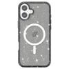 For iPhone 16 Case Compatible with MagSafe Sparkly Glitter PC+TPU Phone Cover