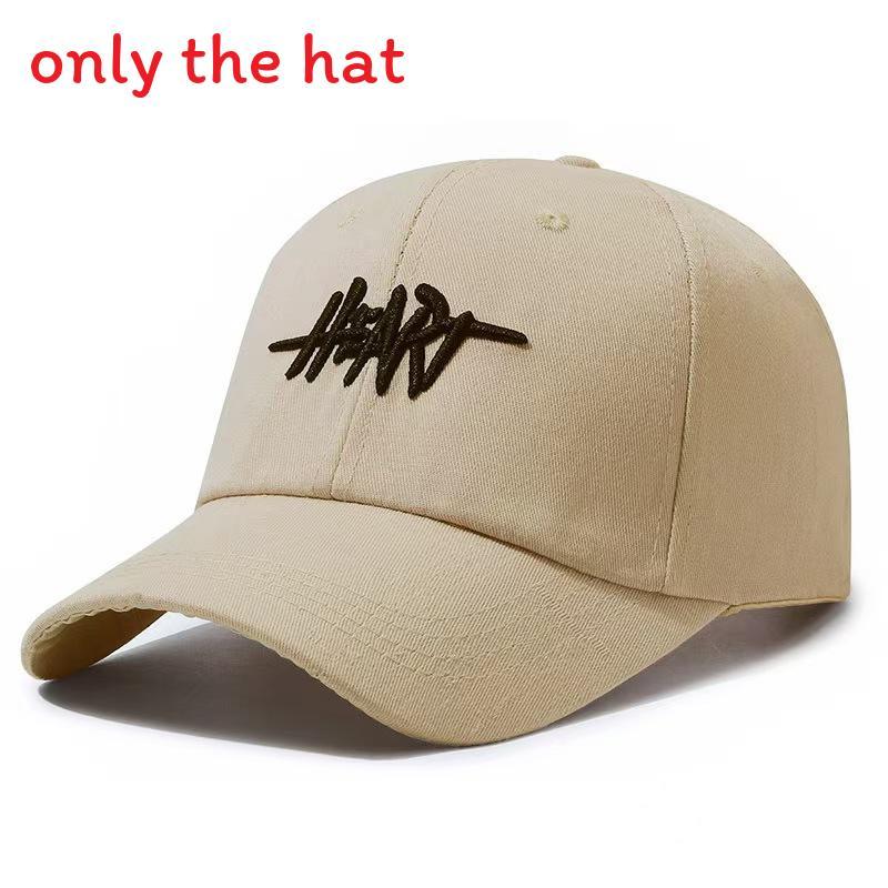 Cotton Baseball Cap For Men Women With Embroidered Letter Sunshade For Outdoor Activities