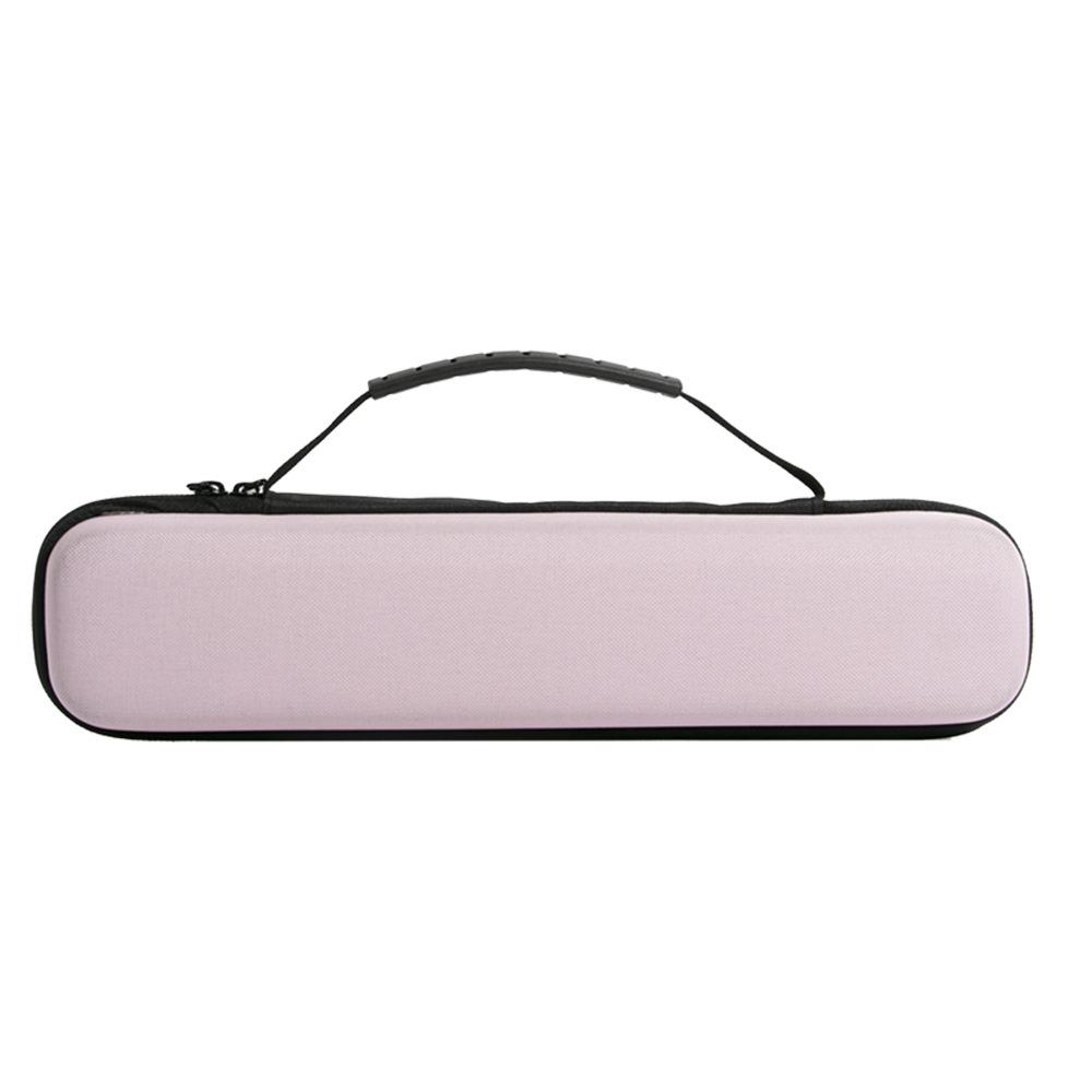 Pink EVA Hard Shell Travel Storage Bag for Curling Iron - Drop-proof & Dustproof