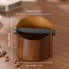 Coffee Knock Box Espresso Grounds Container Anti Slip Espresso Dump Bin Grind Barista Goods Cafe Bar Accessories+