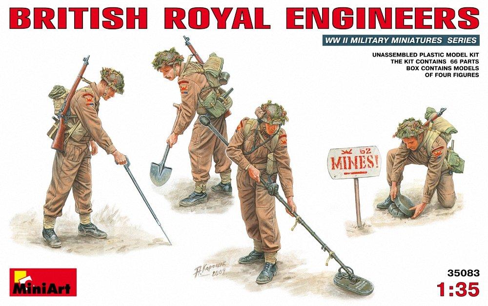 

Miniart British Army Mine Clearing Engineer Set MA35083 Plastic Model 1/35