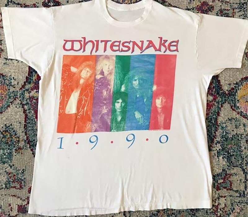 New Popular Whitesnake Band White  Cotton All Size  BT398 Unisex T-Shirt XXXL