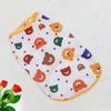 Pet clothing dog cat vest bear print cute breathable new clothes summer clothing thin small medium dog