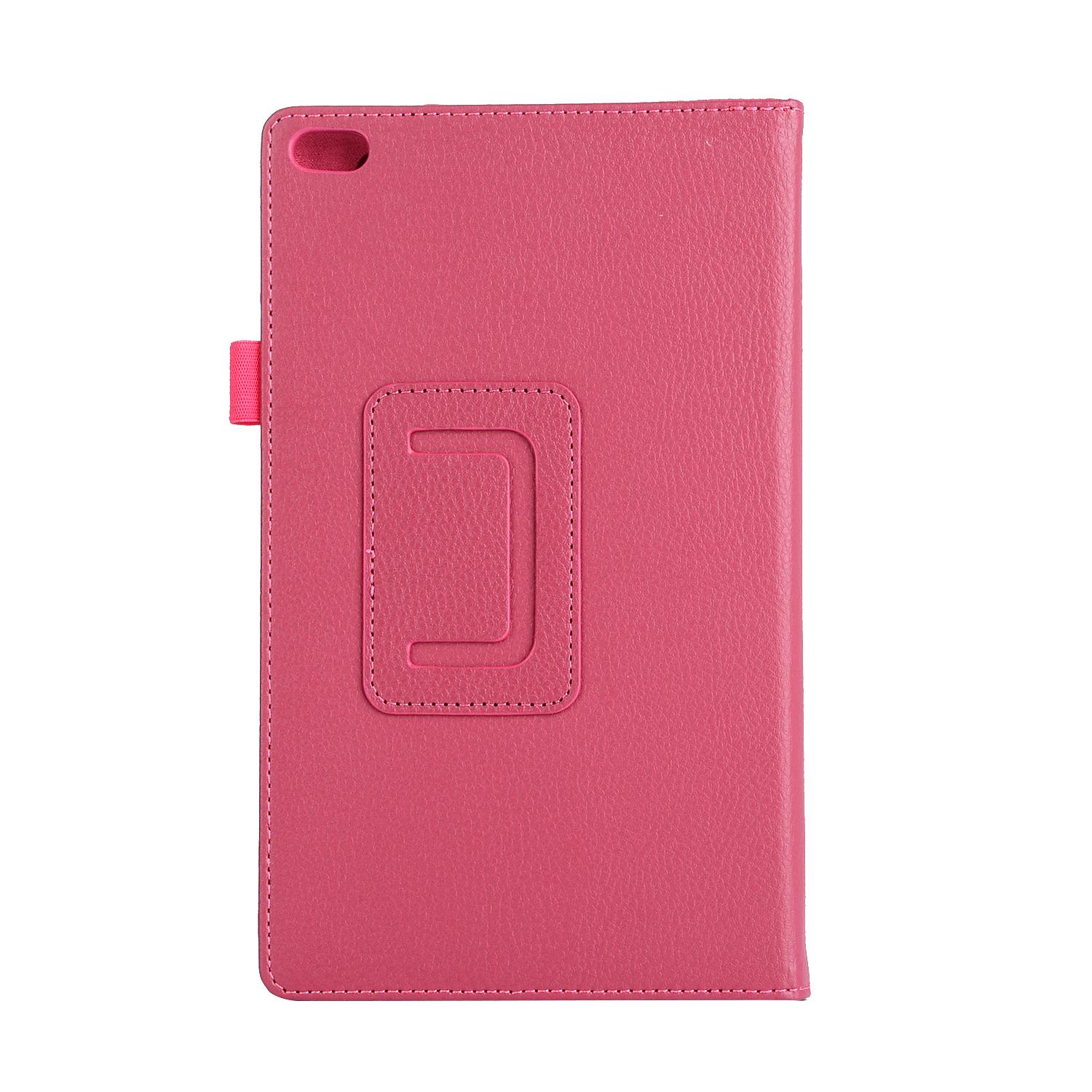 

2017 Для lenovo tab 4 8 case TB-8504 Cover Flip Litchi PU Case for lenovo tab 4 8 case TB-8504F TB-8504N 8504X Tablet Folio Case рожевий червоний колір
