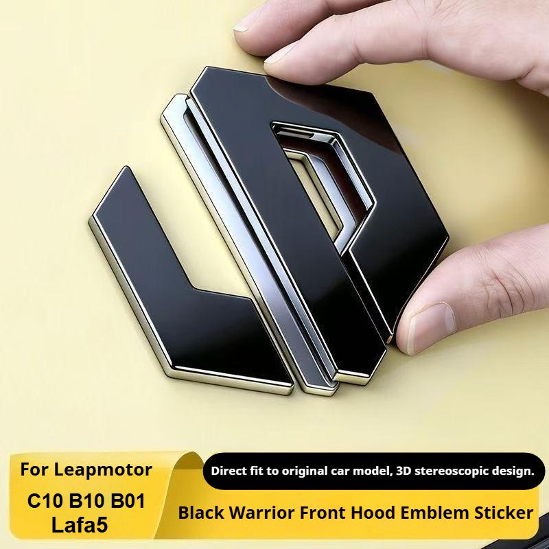 For Leapmotor B10 B01 Lafa5 C10 Car Blackening Modification Logo Letters Front  Rear Automotive Badges Modification Sticker