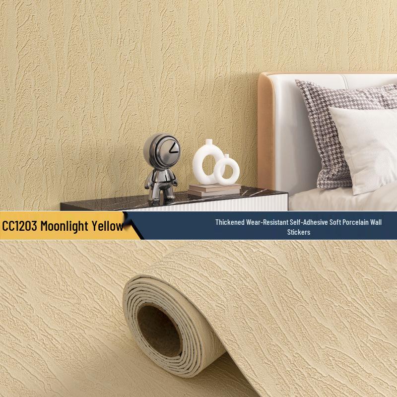 3D Imitation Stone Bendable Self-Adhesive Wallpaper for Wall Renovation