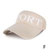 Sun Hat Women Baseball Cap Summer White Sun-Proof Caps Hat Tennis Empty Outdoor Sport Seaside Visors Golf S7F3