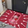 D-Dr Peppers Logo Door Mat Washable Non-Slip Living Room Sofa Chairs Area Mat Kitchen Bedside Area Rugs