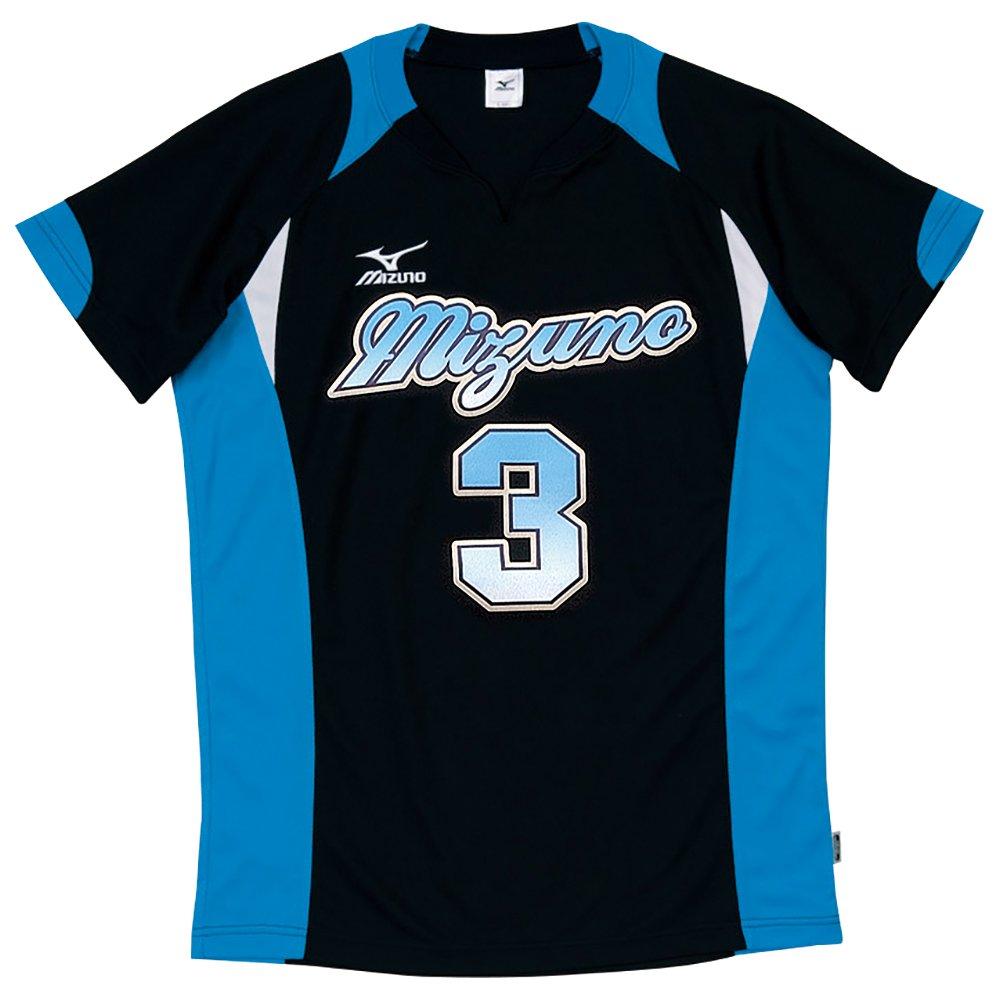 Mizuno Volleyball Shirt 59HV324 Black/Turquoise, Size M