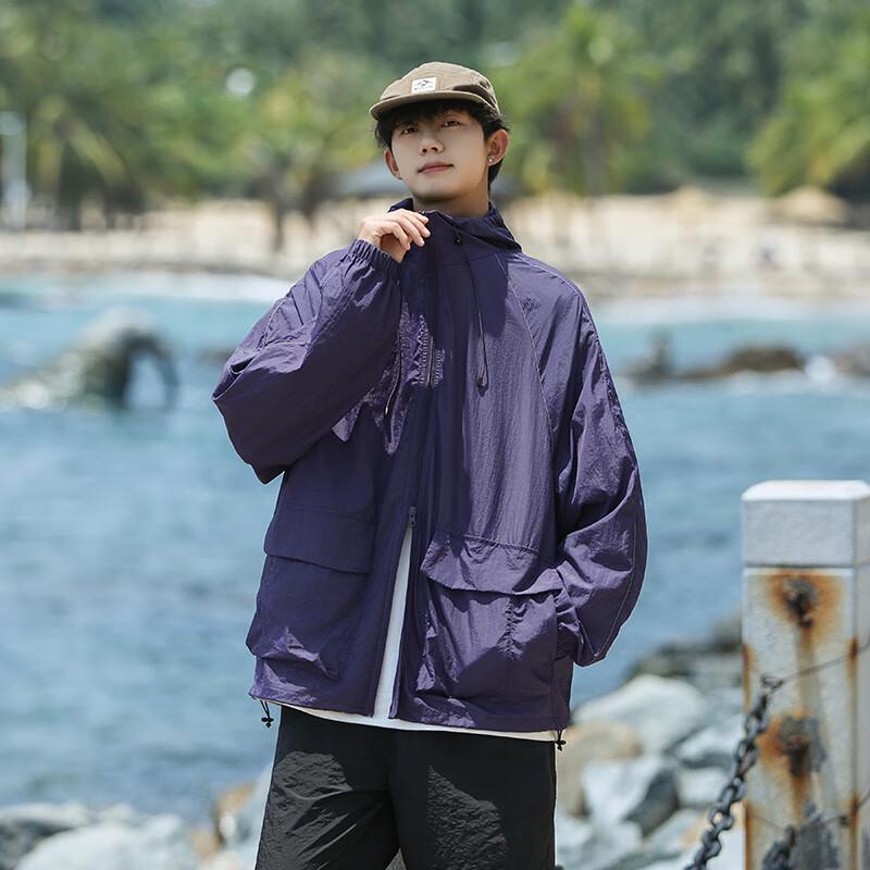 Longchan Unisex Lightweight Water-Repellent Sun Protection Jacket