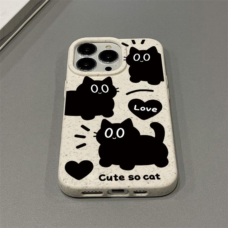 Mobile Phone Cases for iPhone 11 13 XR 15 Pro Max 12 14 Pro Max Case iPhone 16 7 Plus 8 Plus XS Max Degradable and Environmentally Friendly