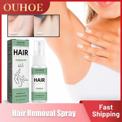 Hair Remover Spray Painless Hair Growth Inhibitor Leg Arm Armpit Body Permanent Depilatory Nourish Repairing Smoothing Skin Care