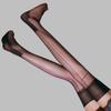110cm/130cm Extra Lange Kousen Met Achternaad Transparant Ademend Pantygoed Vrouwen Dames Voetvormig Dijhoog Nylon Kousen