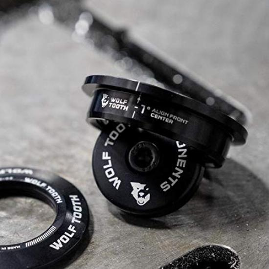 Wolf Tooth ZS44 Upper ZS56 Lower GeoShift Performance Angle Headset Short(90-114mm)