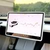 Per Tesla Model 3 Y 2020-2025 Silicone Cornice Schermo Protezione Bordi Display Copertura Protettiva Controllo Centrale Accessori Auto