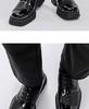 Men's 2025 Square Toe Height Increasing Leather Derby Shoes - Casual, Formal, & Wedding Wear