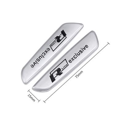 2025 Heißes Auto Tür Kotflügel Aufkleber Abzeichen Emblem Für Volkswagen Rline Magotan Passat Arteon Polo Golf Tiguan Touareg Touran T-Cros